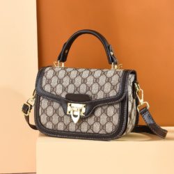 JT68232-coffeegd Tas Handbag Selempang Wanita Cantik Import