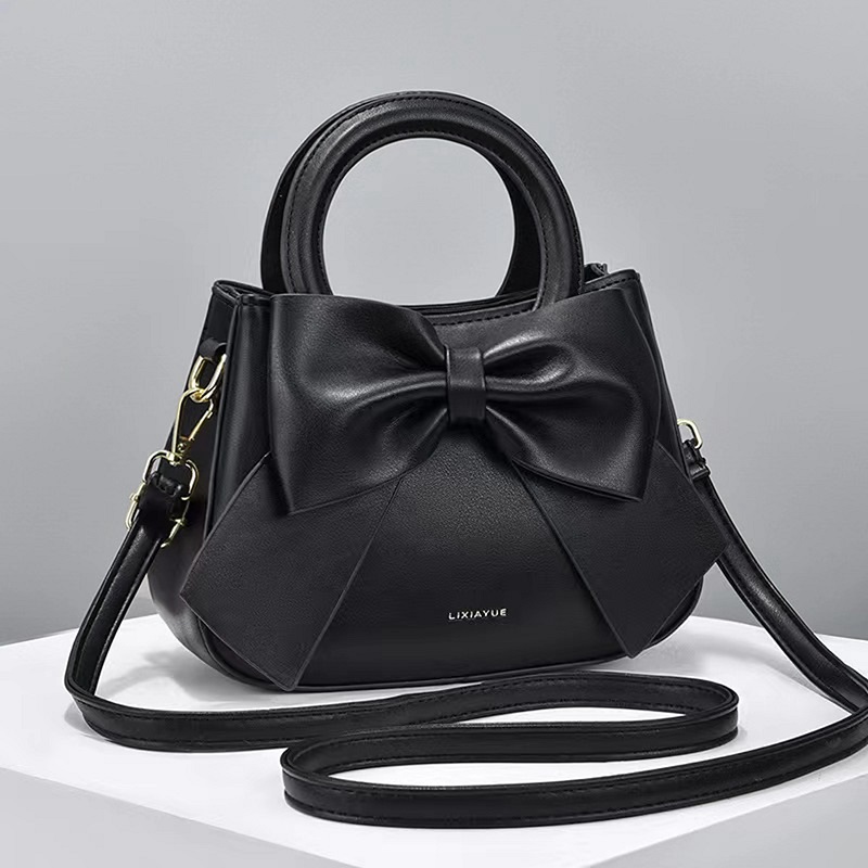JT6831-black Tas Handbag Selempang Wanita Cantik Import