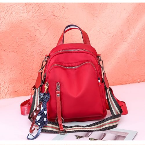 JT7034 IDR.148.000 MATERIAL OXFORD SIZE L19XH22XW9CM WEIGHT 330GR COLOR RED