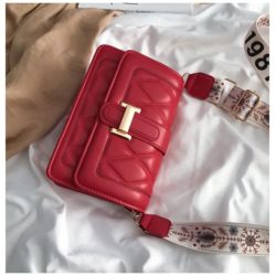 JT7497-red Tas Selempang Fashion Cantik Import