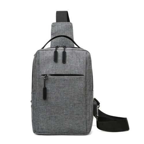 JT7895A-gray Tas Sling Bag Pria Modis Keren Terbaru Import