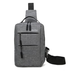 JT7895B-gray Tas Sling Bag Pria Modis Keren Terbaru Import