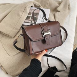 JT7986-brown Tas Handbag Selempang Fashion Wanita Elegan Import