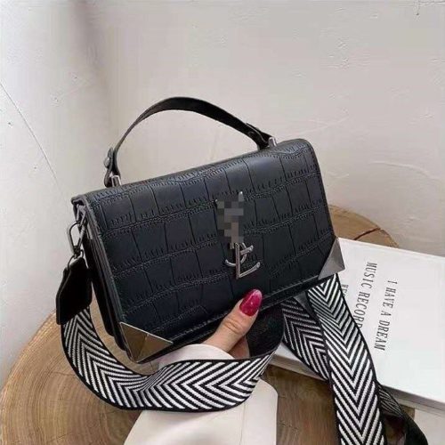 JT80290-black Tas Handbag Selempang Import Wanita Cantik Terbaru