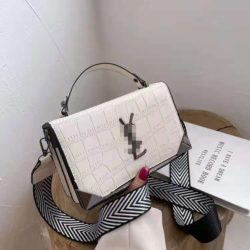 JT80290-white Tas Handbag Selempang Import Wanita Cantik Terbaru
