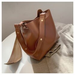 JT8078-brown Tas Selempang Shoulder Bag Wanita Cantik Import