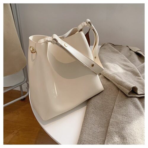 JT8078-white Tas Selempang Shoulder Bag Wanita Cantik Import