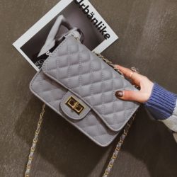 JT8083-gray Clutch Bag Fashion Import Wanita Elegan