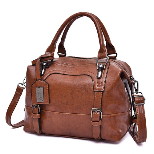 JT819526-brown Tas Handbag Selempang Wanita Elegan Import