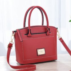 JT8368-red Tas Handbag Fashion Wanita Cantik Import