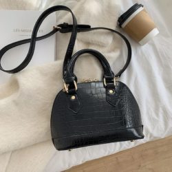 JT8699-black Tas Handbag Selempang Wanita Elegan Import