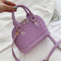 JT8699-purple Tas Handbag Selempang Wanita Elegan Import