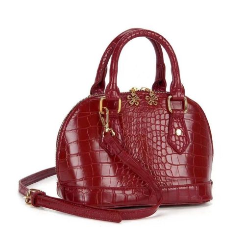 JT8699-red Tas Handbag Selempang Wanita Elegan Import