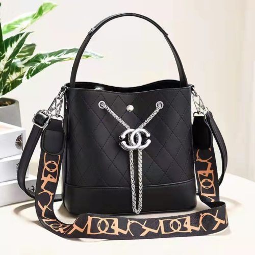 JT88074-black Tas Selempang Handbag Wanita Cantik Import Terbaru
