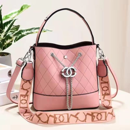 JT88074-pink Tas Selempang Handbag Wanita Cantik Import Terbaru