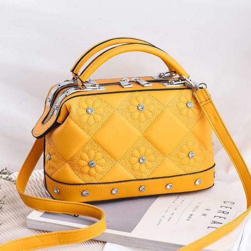 JT88969-yellow Tas Doctor Bag Fashion Import Wanita Cantik