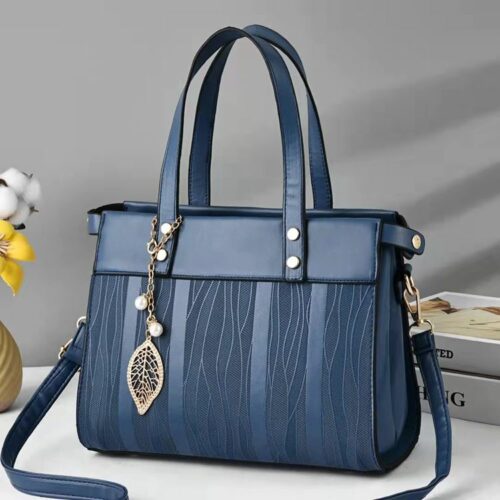 JT89891-blue Tas Handbag Wanita Elegan Import Terbaru