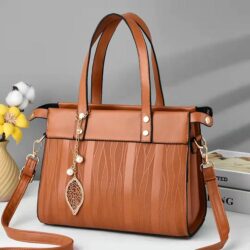 JT89891-brown Tas Handbag Wanita Elegan Import Terbaru