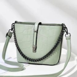 JT89971-green Tas Selempang Fashion Wanita Cantik Import Terbaru