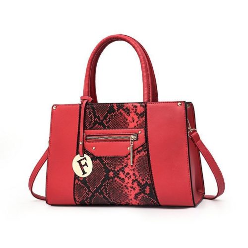 JT90180-red Tas Handbag Wanita Cantik Elegan Import