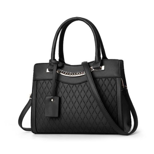 JT9028-black Tas Selempang Handbag Wanita Elegan Import