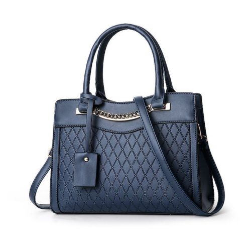JT9028-blue Tas Selempang Handbag Wanita Elegan Import