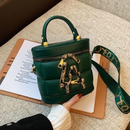 JT9036-green Tas Handbag Selempang Wanita Elegan Import