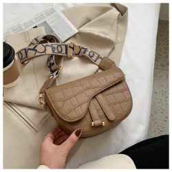 JT9046-khaki Tas Shoulder Bag Import Wanita Cantik Terbaru