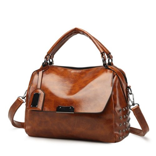 JT930-brown Tas Handbag Wanita Modis Kekinian Import