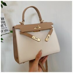 JT9366-beige Tas Handbag Fashion Import Wanita Cantik