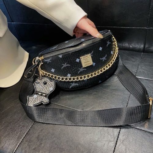 JT94210-black Tas Waist Bag Wanita Cantik Import Terbaru