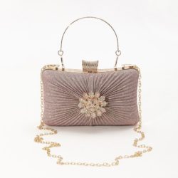 JT9648-pink Tas Pesta Handbag Import Wanita Elegan