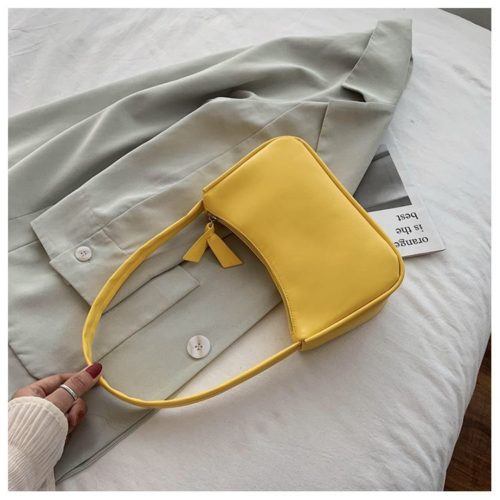 JT9673-yellow Tas Shoulder Bag Wanita Cantik Import