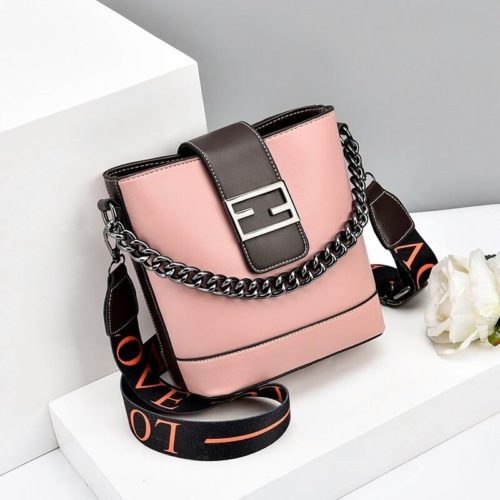 JT9963-pink Tas Selempang Wanita Cantik Import Terbaru