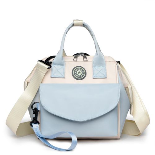 JT9993-lightblue Tas Handbag Multi Fungsi 2in1 Wanita Cantik Import
