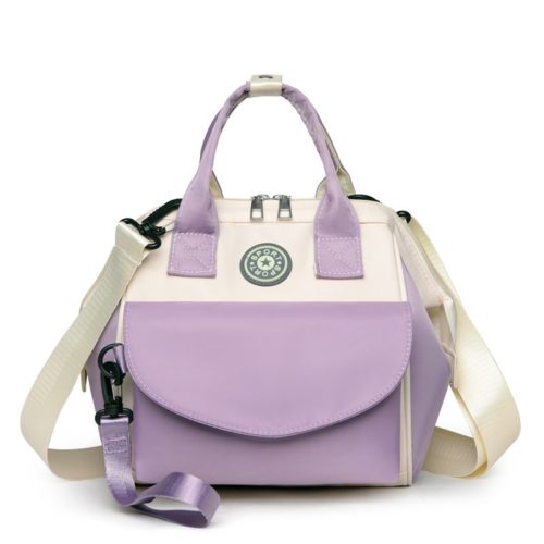 JT9993-purple Tas Handbag Multi Fungsi 2in1 Wanita Cantik Import