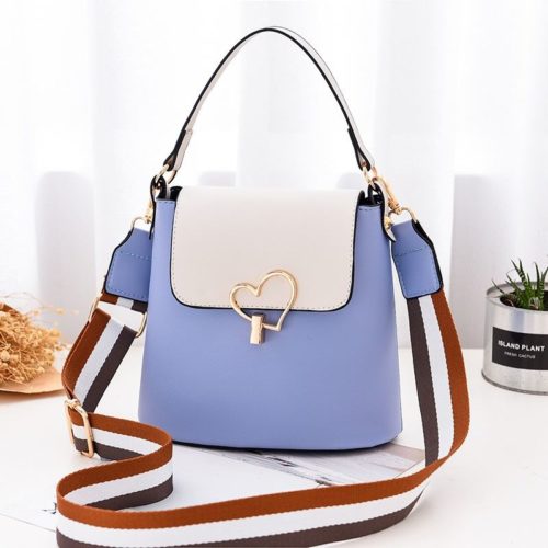 JT9999-blue Tas Handbag Wanita Cantik Kekinian Terbaru