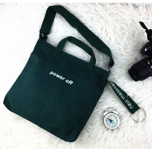 JTF0031 MATERIAL CANVAS SIZE L34XH30XW5CM WEIGHT 250GR COLOR GREEN