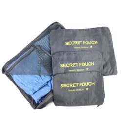 JTF006-gray Tas Set Laundry Pouch 6in1 Import