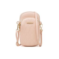 JTF028-pink Tas Dompet HP Selempang Fashion Import Wanita