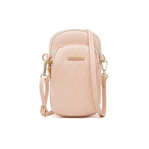 JTF028-pink Tas Dompet HP Selempang Fashion Import Wanita