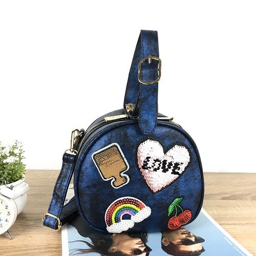 JTF0291 IDR.65.000 MATERIAL PU SIZE L19XH18XW10CM WEIGHT 500GR COLOR BLUE
