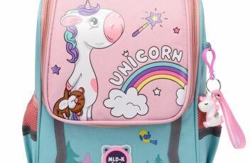 JTF0308-green Tas Ransel Anak Sekolah Pony Unicorn Import