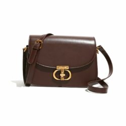 JTF1012-brown Tas Shoulder Bag Selempang Import Wanita Cantik