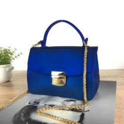 JTF10951-blue Tas Handbag Jelly Fashion Wanita Elegan Import