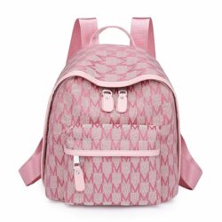 JTF12990-pink Tas Ransel Wanita Fashion Cantik Import Terbaru