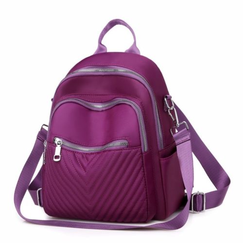 JTF134317-purple Tas Ransel Fashion Stylish Wanita Cantik Import Terbaru