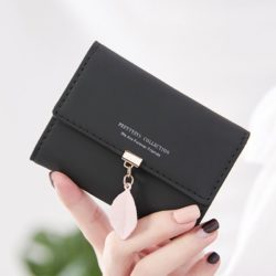 JTF168-black Dompet Kartu PRETTYZYS Wanita Cantik Import Terbaru