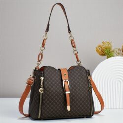 JTF1805-coffeebrown Tas Handbag Selempang Fashion Wanita Import Terbaru