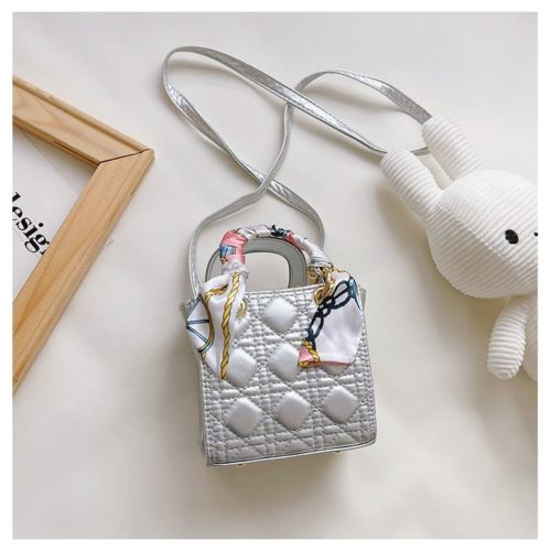 JTF2011-silver Tas Handbag Mini Anak Cantik Import Terbaru